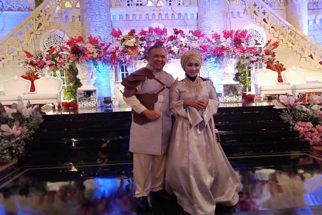 Game of Thrones di Pernikahan Berlian Insyirah Azzahro dengan Muhammad Nadhif Ramadhan